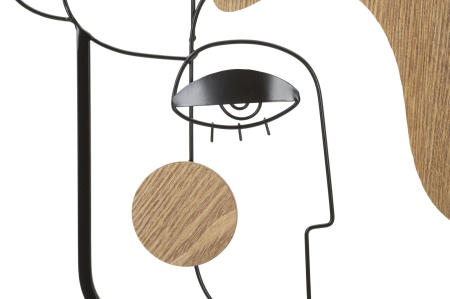 Decoratiune de perete Picasso 38x2x89,5 cm [2]