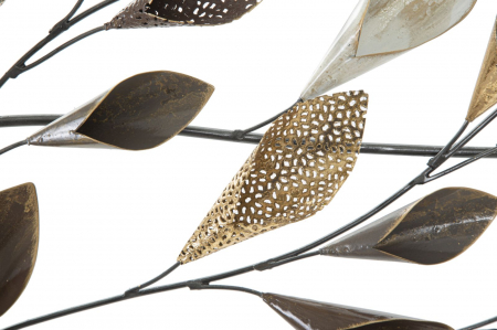 Decoratiune de perete Ramo, fier, multicolor, 115.5X6X65 cm [2]