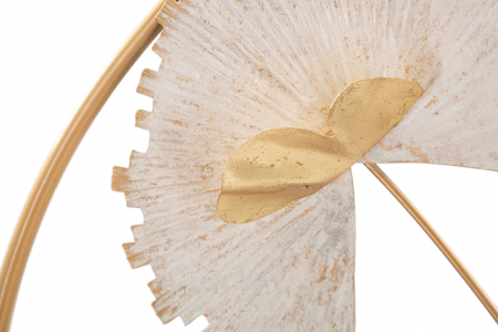 Decoratiune de perete Reddy Round, Fier, Multicolor, 61x61x5.7 cm [1]