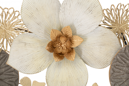 Decoratiune de perete Ridy, Fier, Multicolor, 74x72.4x7 cm [3]