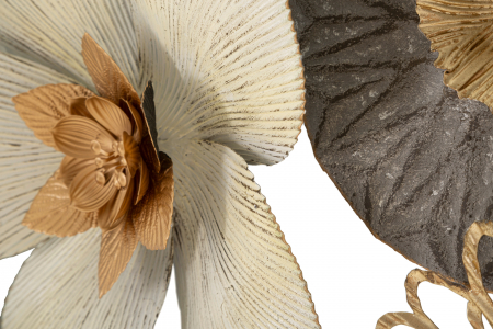 Decoratiune de perete Ridy, Fier, Multicolor, 74x72.4x7 cm [1]