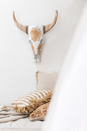SALE % - Decoratiune de perete, SKULL COW