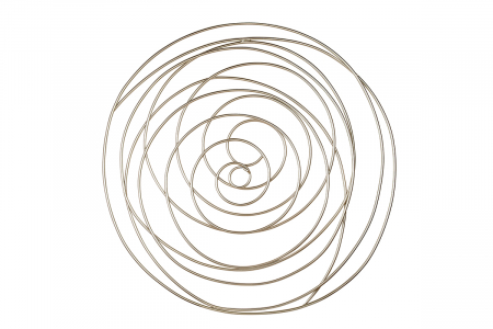 Decoratiune de perete SOLENNE, metal, 90 cm [1]