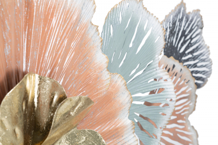 Decoratiune de perete Soty, Fier, Multicolor, 53x93x7.5 cm [2]