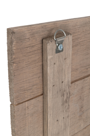 Decoratiune de perete, text alb, lemn natur sortiment de 3 [1]