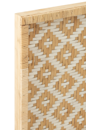 Decoratiune, Fibre naturale, Natural, 50x50x4.5 [1]