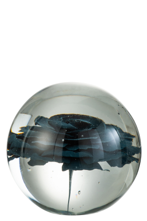 SALE % - Decoratiune, Floare in Sticla, L