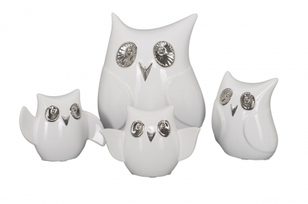 Decoratiune FUNNY OWL -A- (cm) 13X5,5X10,5 [4]