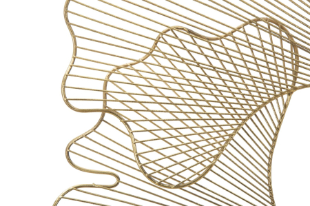 Decoratiune, Glam leaf 79x5x68 cm [1]