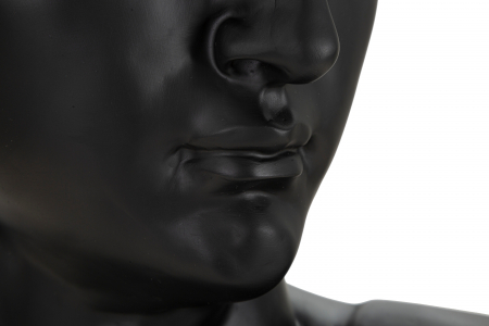 Decoratiune Head, Rasina, Negru, 60x44x35.5 cm [2]