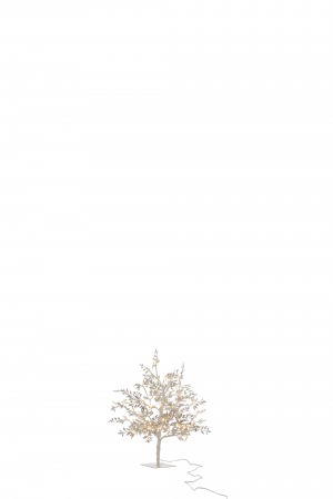 Decoratiune LED, Sticla, Alb , 25x25x56 cm [1]