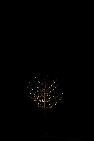 Decoratiune LED, Sticla, Alb, 60x60x100.5 cm [2]