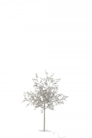 Decoratiune LED, Sticla, Alb, 60x60x100 cm [1]