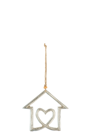 SALE % - Decoratiune, Lemn, Argintiu, 12x1x23.5