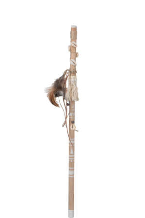 SALE % - Decoratiune, Lemn, Gri, 7x2x50