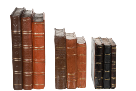 Decoratiune Carti, Material sintetic, Maro, 11.5x8.5x17.5 [2]