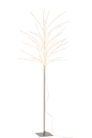 Decoratiune, Metal , Argintiu, 70x70x171 [1]