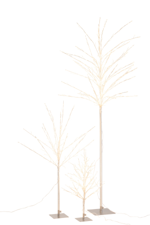 Decoratiune, Metal , Argintiu, 70x70x171 [4]