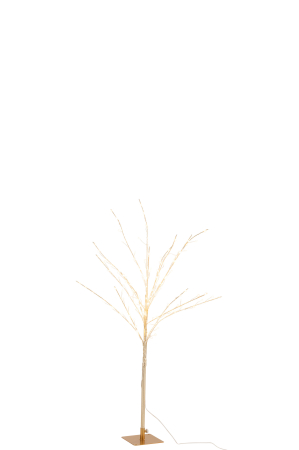 Decoratiune, Metal , Auriu, 51x51x99 [1]