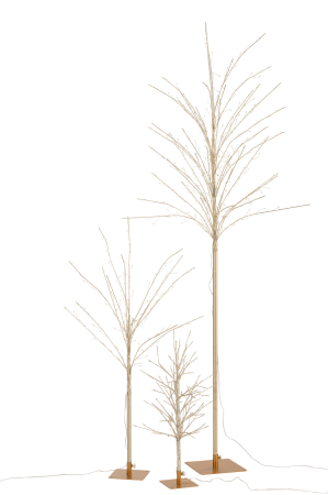 Decoratiune, Metal , Auriu, 70x70x180 [3]