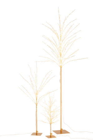 Decoratiune, Metal , Auriu, 70x70x180 [4]