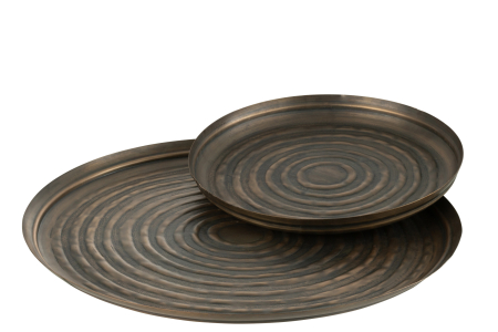 Decoratiune, Metal , Bronz, 60x60x3 [2]