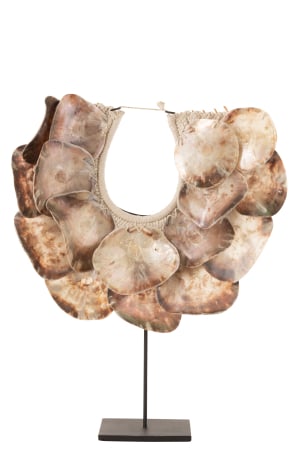 Accesorii - Decoratiune Necklace, Ciment/Lemn, Mov, 54x19x64.5 cm