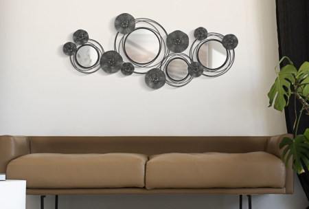 Decoratiune/oglinda rotunda cm 117x5,5x49 [5]