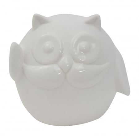 Decoratiune OWL HELLO (cm) 9,5X6,5X8,5  [0]