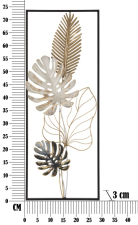 Decoratiune, palmier -b- cm 28,5x3x74 [5]
