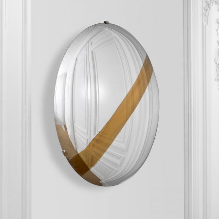 DECORATIUNI - Decoratiune perete, Cleveland bandă auriuie, sistem de agățare