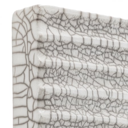 Decoratiune perete, Division, ceramica raku, alb, Dims: L. 30 | W. 5 | H. 30  (CM) [4]