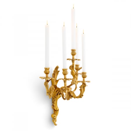 Decoratiune perete, Lumière finisaj auriu antic, Dims: W. 46 | D. 24.5 | H. 55  (CM) [3]