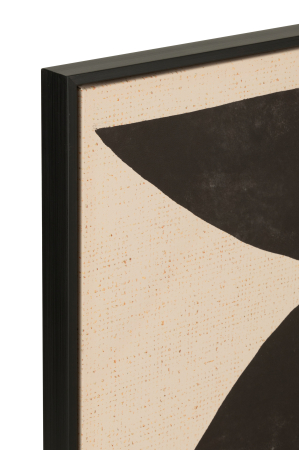 Decoratiune perete, Panza, Maro, 103x143x4.3 [1]