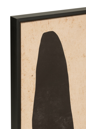 Decoratiune perete, Panza, Maro, 83x123x4.3 [1]