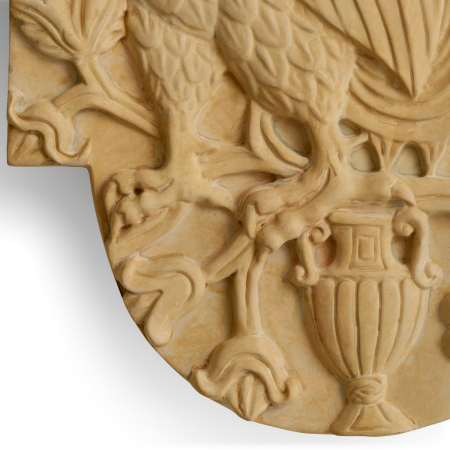 Decoratiune perete, Salerno set de 2 finisaj gresie, Dims: W. 44.5 | D. 5 | H. 63.5  (CM) [3]