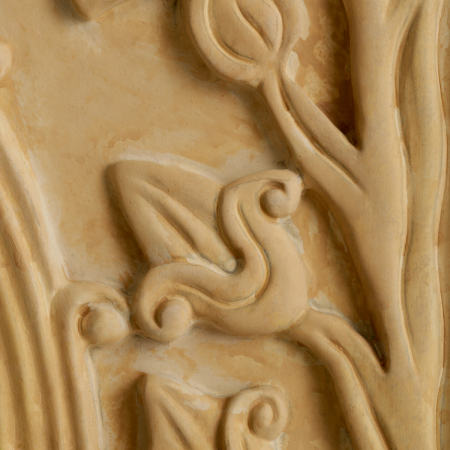 Decoratiune perete, Salerno set de 2 finisaj gresie, Dims: W. 44.5 | D. 5 | H. 63.5  (CM) [5]