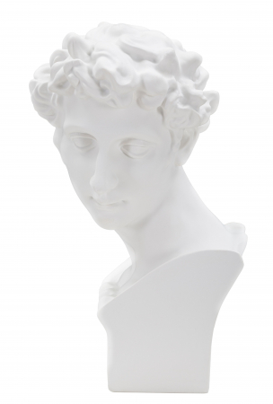 Decoratiune Roman Young, Rasina, Alb, 30x20x17.5 cm [3]