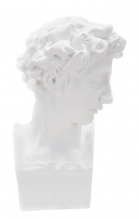 Decoratiune Roman Young, Rasina, Alb, 30x20x17.5 cm [4]
