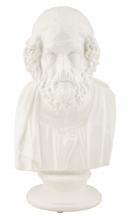 Decoratiune Sage, Rasina, Alb, 25x12.9x12.5 cm [6]