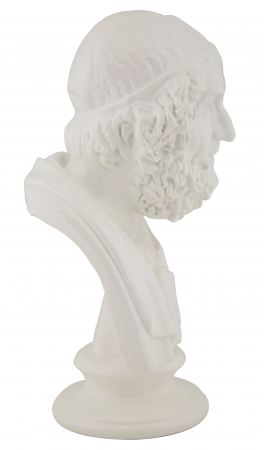 Decoratiune Sage, Rasina, Alb, 25x12.9x12.5 cm [5]