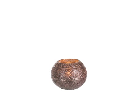 Decoratiune, Sticla, Gri, 10x10x9 [1]