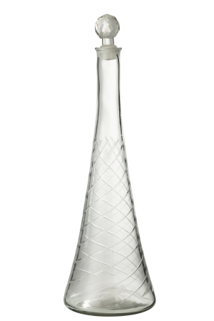 Accesorii - Decoratiune, Sticla, Transparent, 13.5x13.5x43