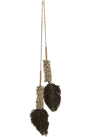 Decoratiune, Textil, Natural, 66x18x3 [1]