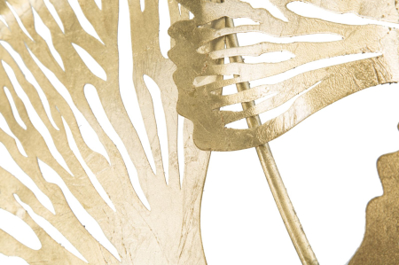 Decoratiune vertical de fier cu iris 78x5,5x101 cm [5]