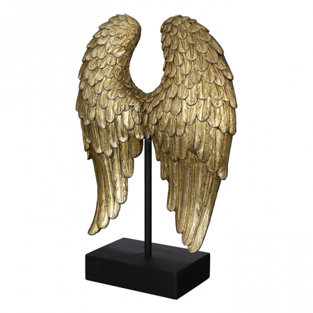 Decoratiune Wings rasina, auriu, 30 cm [1]