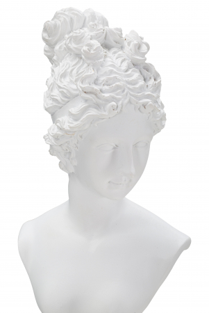 Decoratiune Woman, Rasina   , Alb, 35.5x11x10 cm [3]