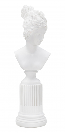 Decoratiune Woman, Rasina   , Alb, 35.5x11x10 cm [5]