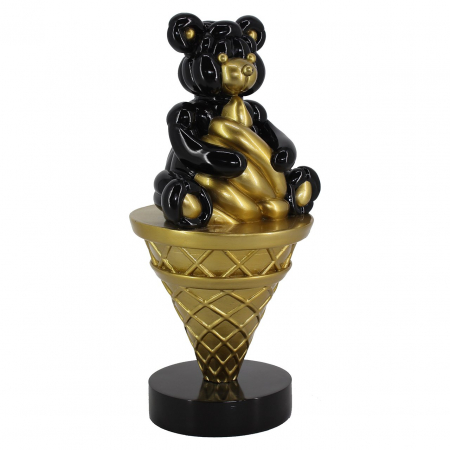 DECORATIUNI - Decoratiune Harly (Negru/Auriu)