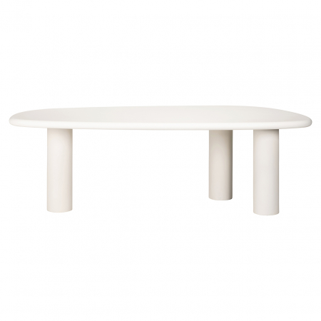Masa Bloomstone, MDF, Alb, 78x230x117 cm [2]